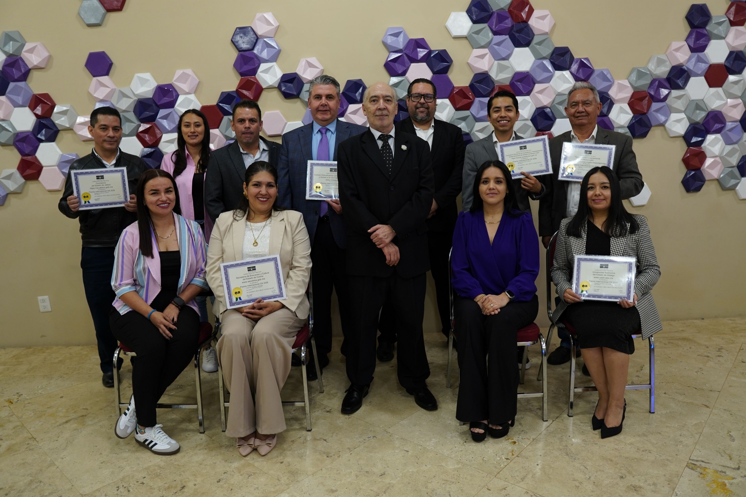 Grupo de premiados 2026